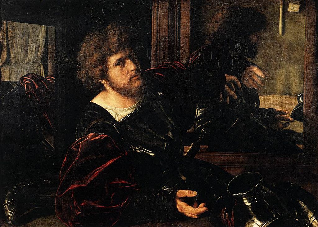 7-Ritratto d'uomo in armatura (1529 circa) (noto come Gaston de Foix), Parigi, Louvre