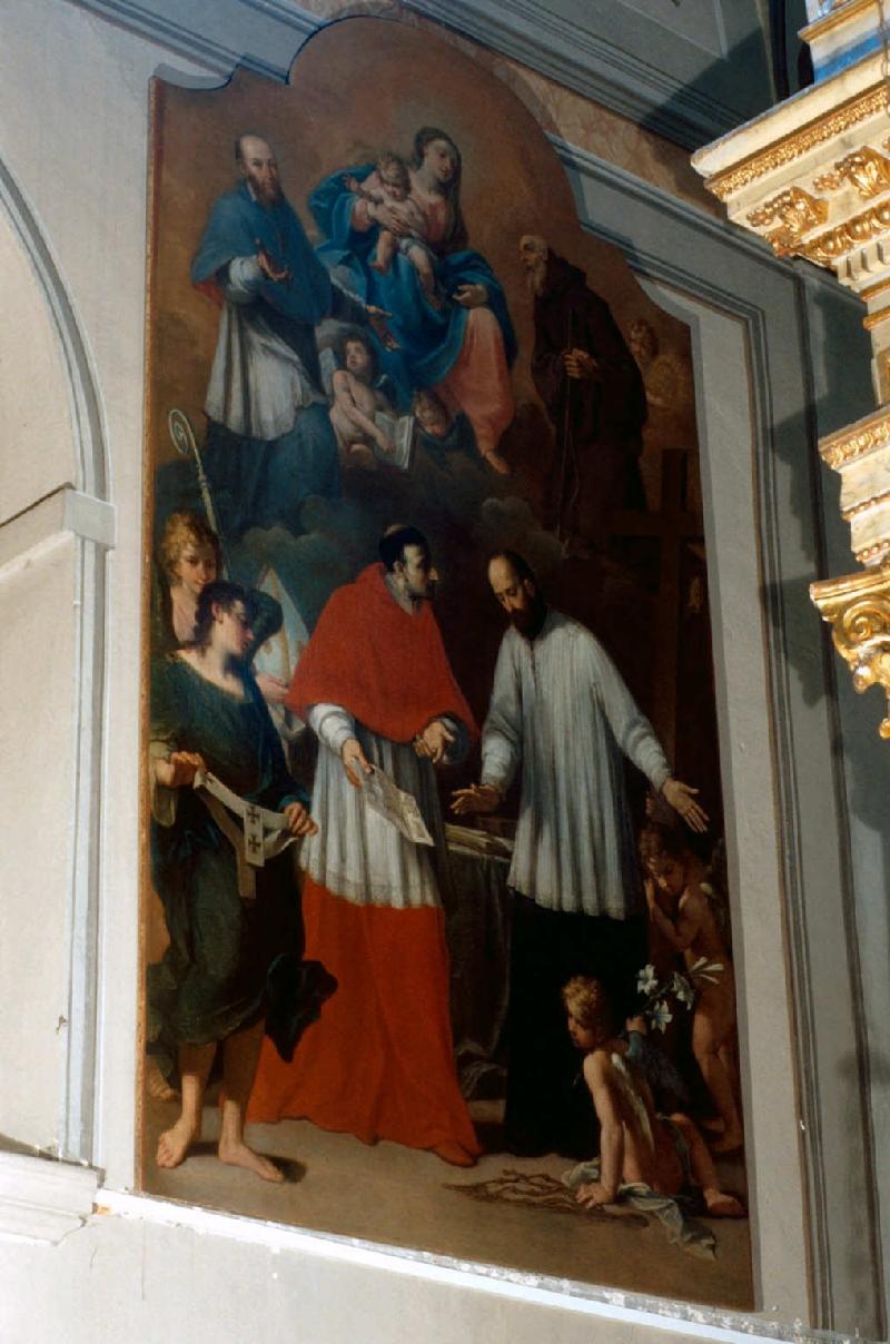 37-Graziani E. sec. XVIII, San Carlo Borromeo consacra vescovo il B. A. Sauli-beweb
