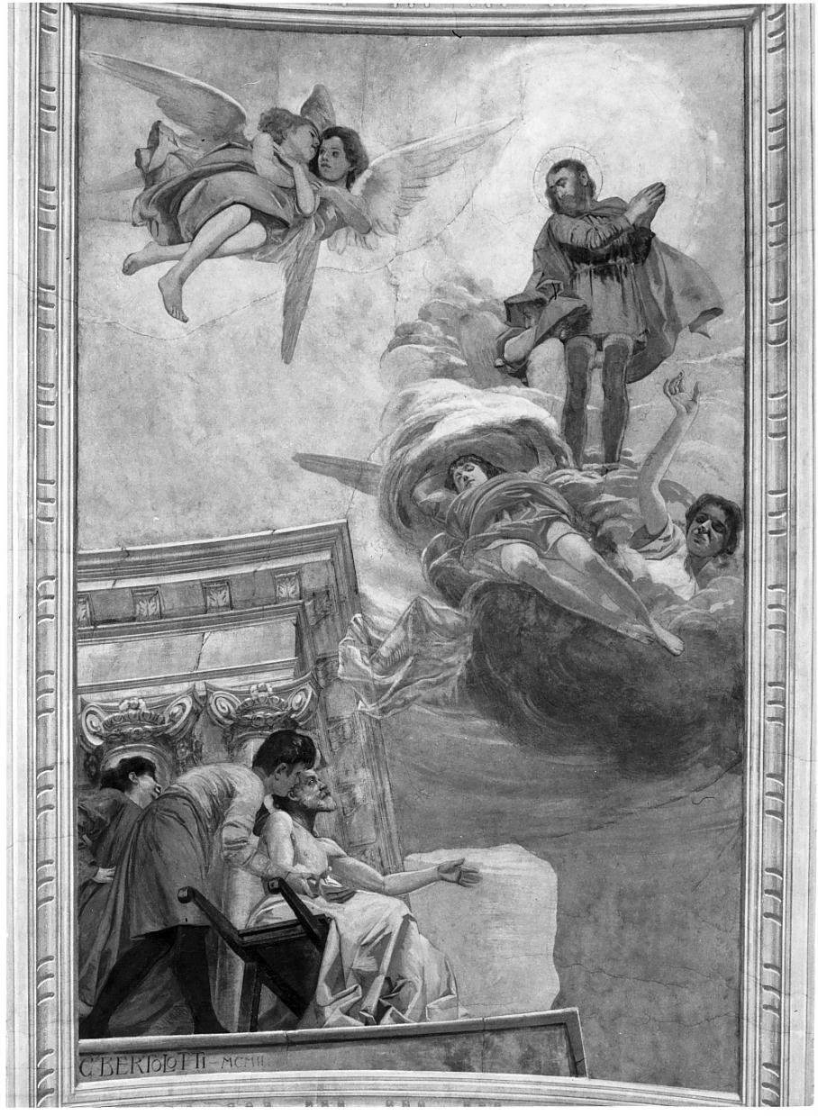 Cesare Bertolotti 63 Gloria di S. Rocco Santuario dei Morti della Fossetta, Ghedi, Brescia