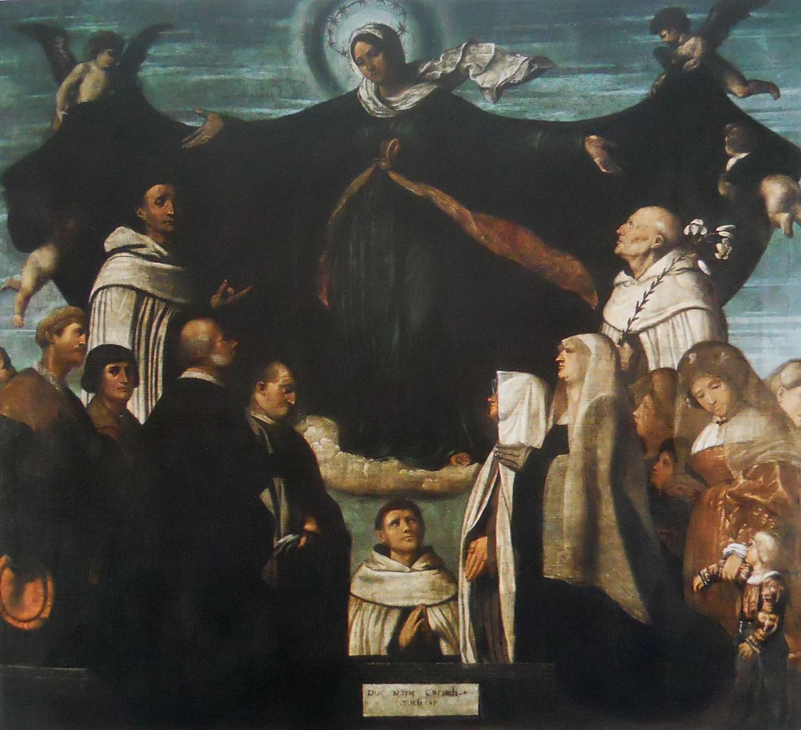31 Bonvicini Alessandro Moretto Madonna del Carmelo Gallerie dell'Accademia