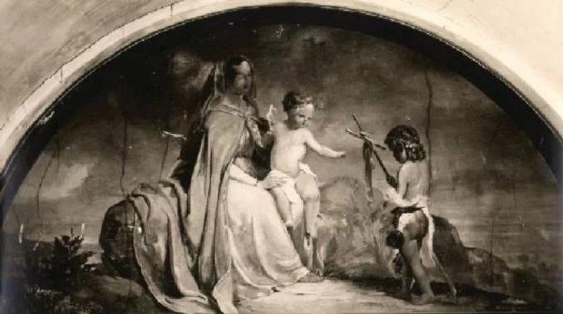 Luigi Campini 11 Madonna con Bambino e San Giovannino Musei Civici Pinacoteca Tosio Martinengo Brescia