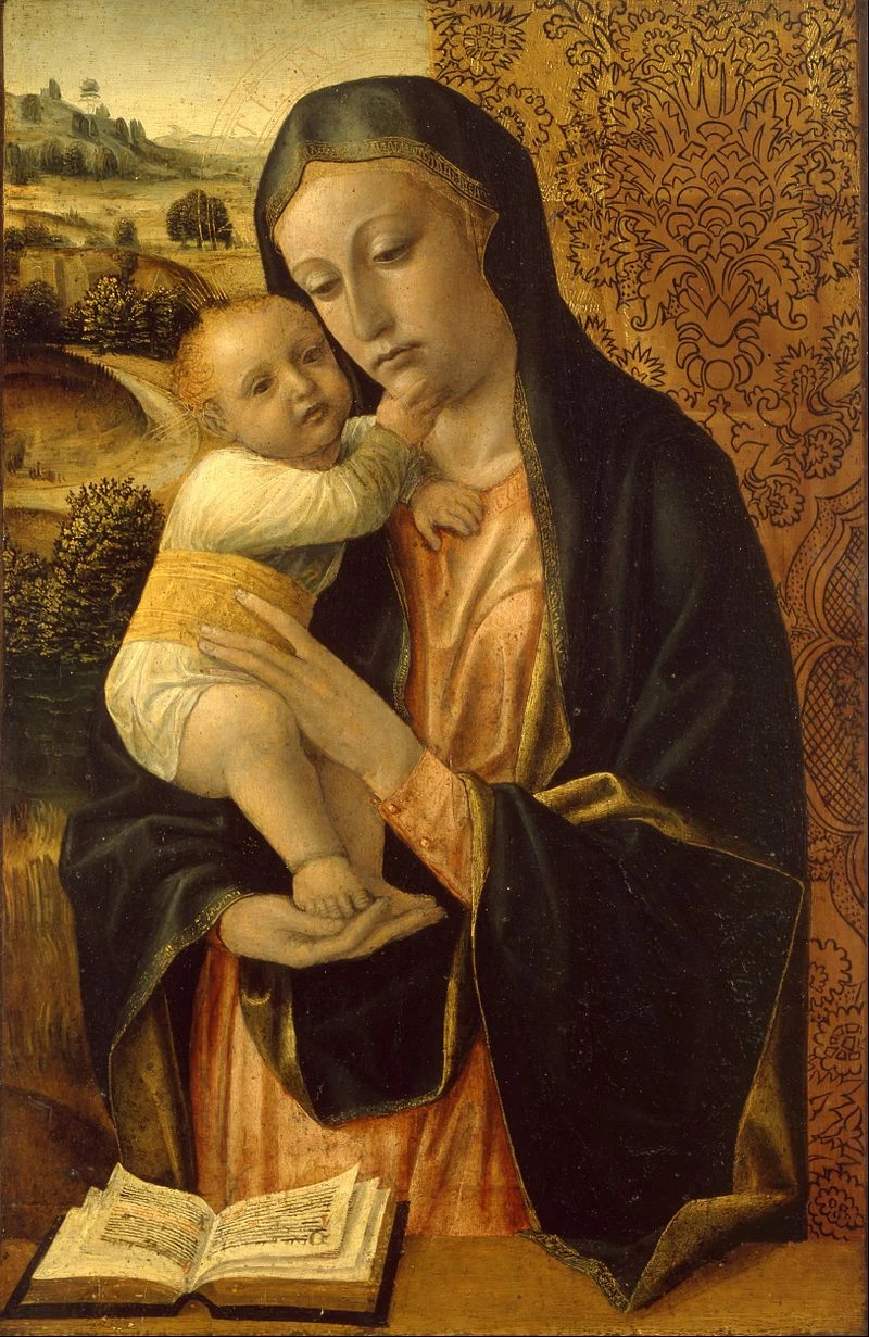 31-Vincenzo Foppa-Madonna col Bambino