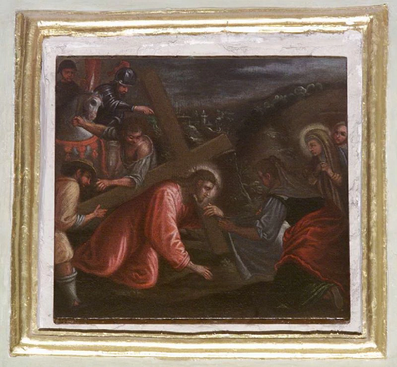  24-Gandino A. (1619), Salita di Gesù Cristo al Monte Calvario-attribuito-beweb 