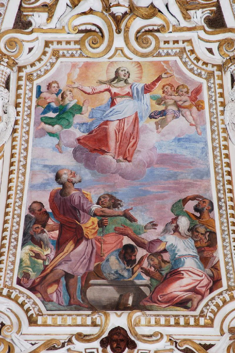 31-Gandino A. primo quarto sec. XVII, Assunzione della Madonna-attribuito-beweb  