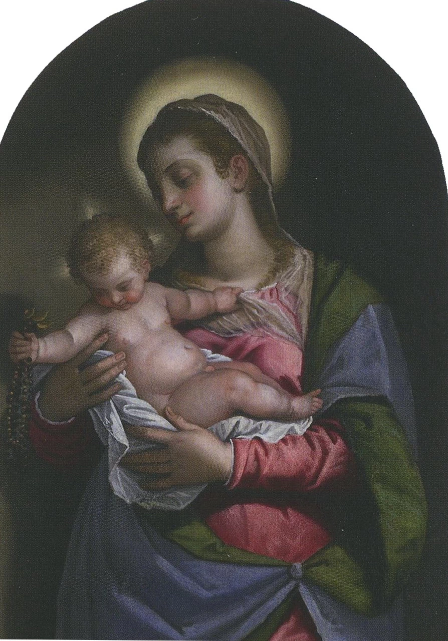 37-Madonna del Rosario-Museo Lechi-Montichiari Brescia 