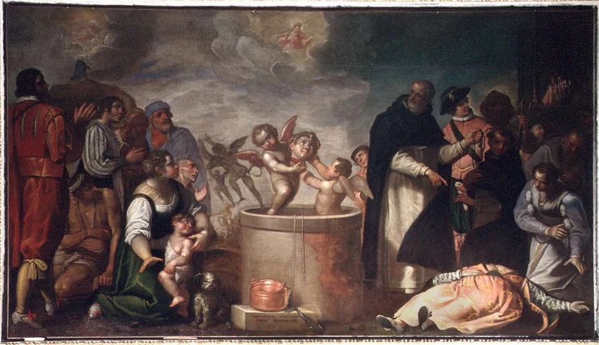 4-miracolo di San Domenico -Martinengo-Bergamo  