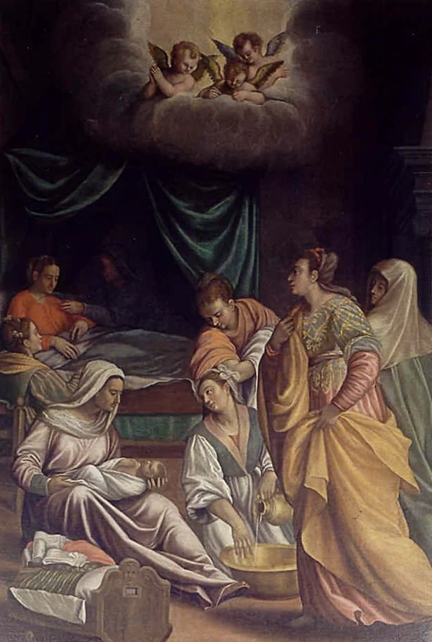  40-Sant’Anna e la nascita della Beata Vergine-Chiesa di san Bartolomeo-Castenedolo-Brescia 