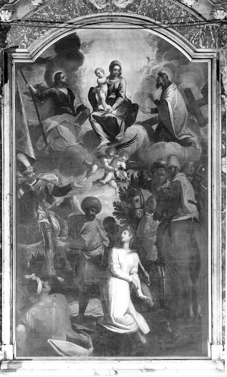  51-Martirio di Santa Barbara -Asola-Mantova 