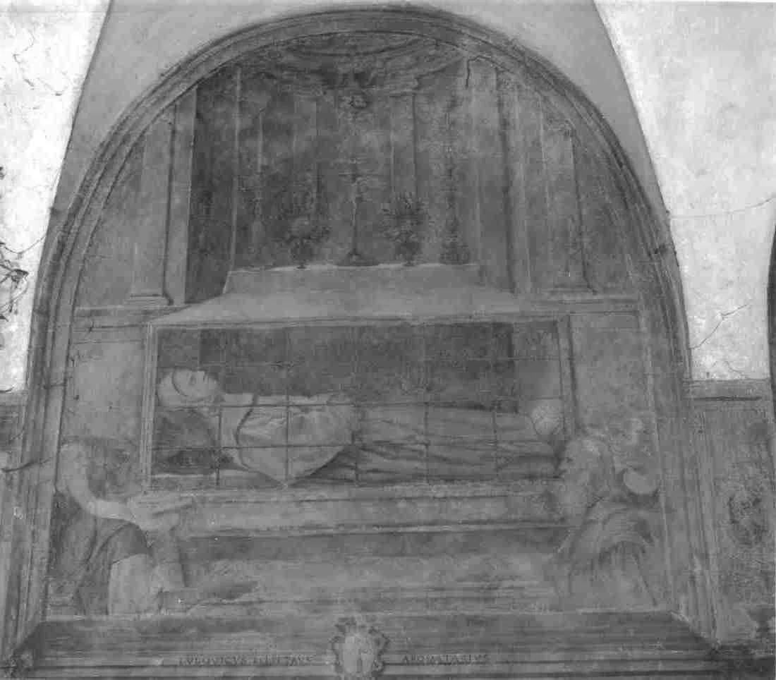  62-morte di San Bernardino da Siena  -Chiesa di san Giuseppe-Brescia 