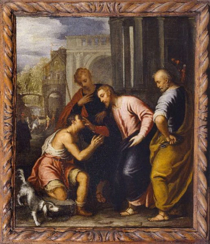 7-Cristo risana il cieco-Sistema Museale Montichiari Musei. Museo Lechi  