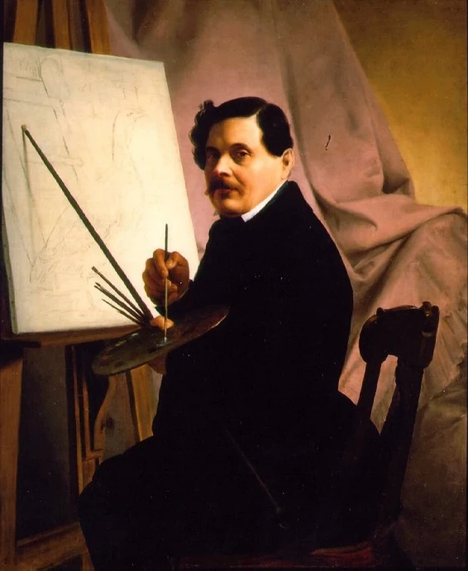 Galleria delle opere di Angelo Inganni