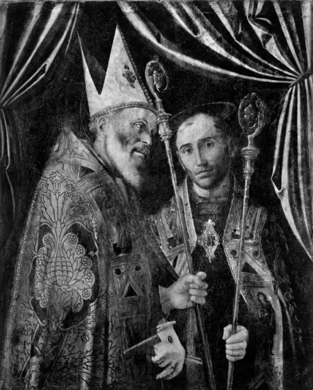 Bartolomeo Montagna 115 Santo Vescovo e san Biagio Verona, Museo di Castelvecchio