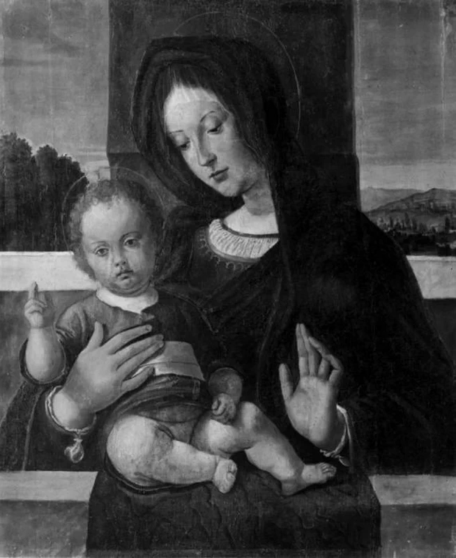 Bartolomeo Montagna 27 Madonna col Bambino Vicenza, Pinacoteca Civica 1