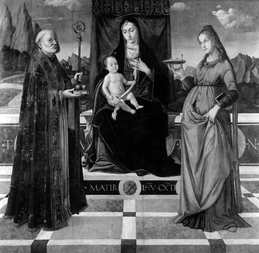 Bartolomeo Montagna 48 tra san Nicola e santa Lucia Philadelphia, Philadelphia Museum of Art