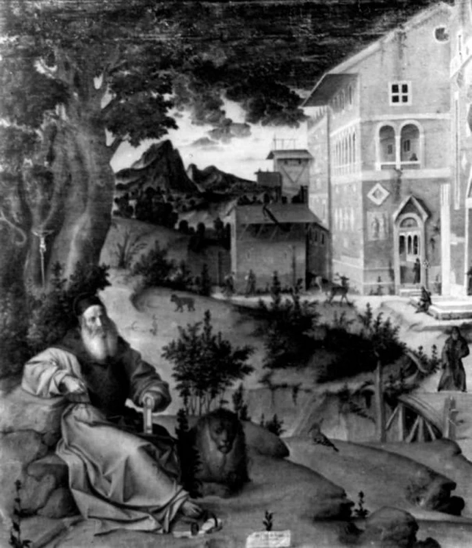 Bartolomeo Montagna 91 San Girolamo Bergamo, Accademia Carrara