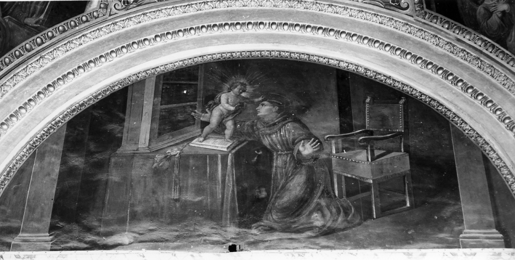 16-Muziano Girolamo da Brescia-apparizione di Gesù Bambino a Sant'Antonio da Padova-Roma