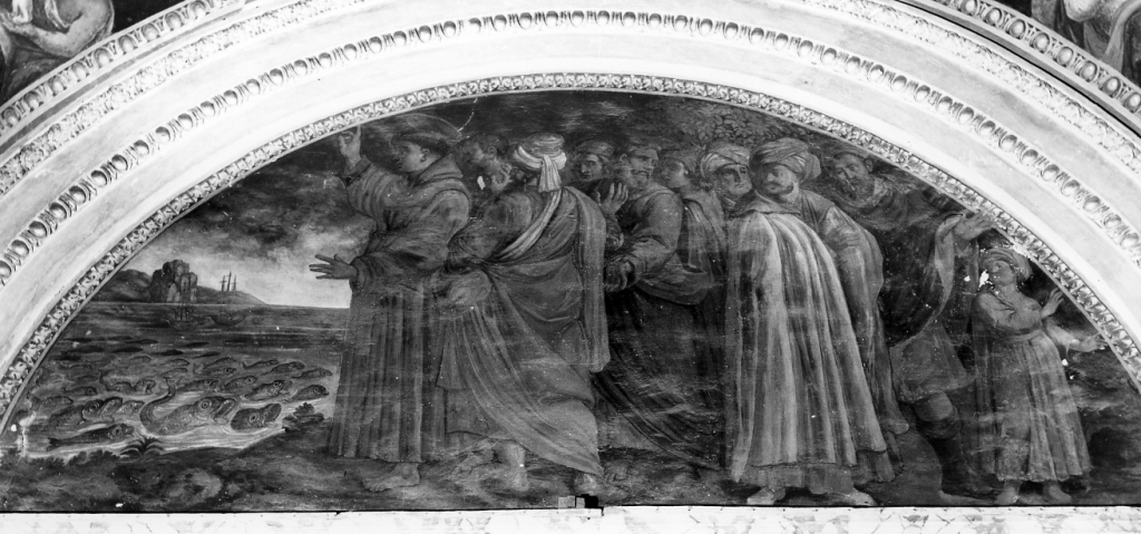 17-Muziano Girolamo da Brescia-Sant'Antonio da Padova predica ai pesci-Roma