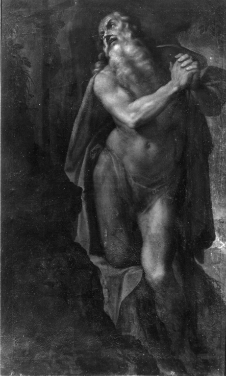 6-Muziano Girolamo da Brescia-San Gerolamo penitente-Roma