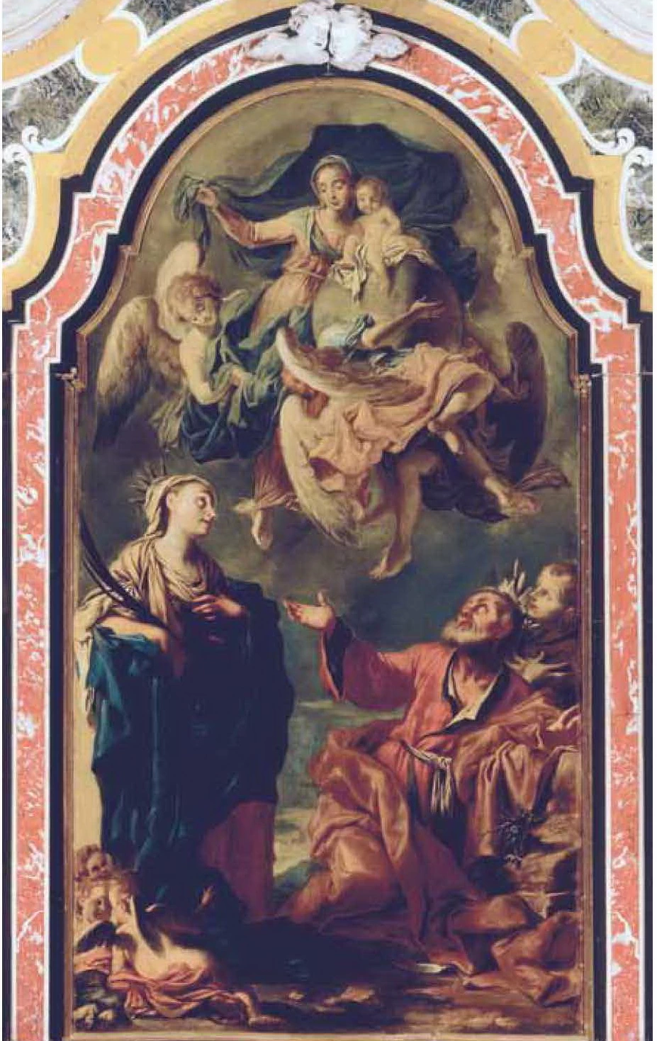 18-Madonna col Bambino e i santi Bartolomeo, Giustina e Antonio da Padova_chiesa_di_Santa_Maria_Maggiore