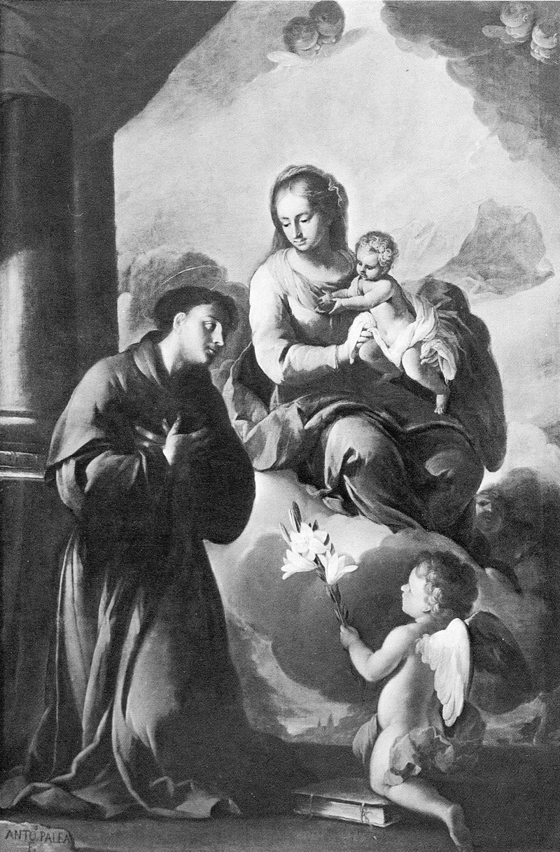 24-Antonio Paglia, Madonna col Bambino e sant'Antonio da Padova, 1710, chiesa di Santa Maria in Calchera, Brescia