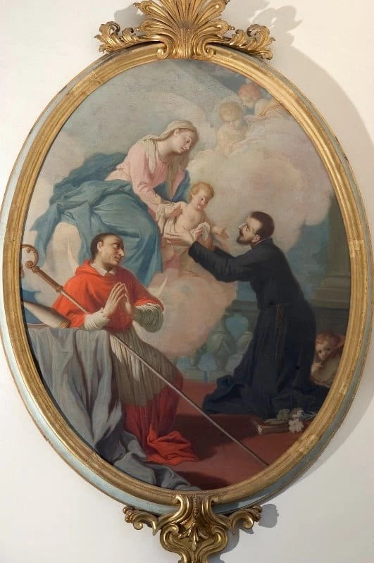 33-Madonna col Bambino e san Gaetano da Thiene- Pavoniana a Brescia