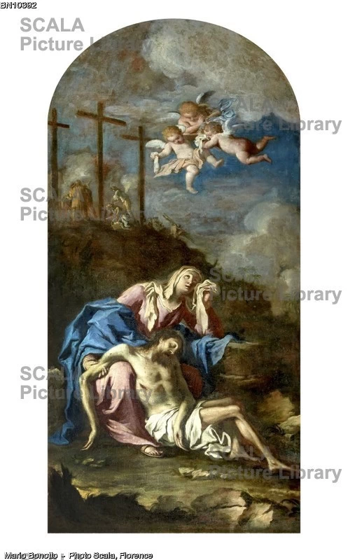  37-Addolorata - olio su tela - Antonio Paglia - XVIII secolo - Erbusco (Bs), piave vecchia di Santa Maria Maggiore