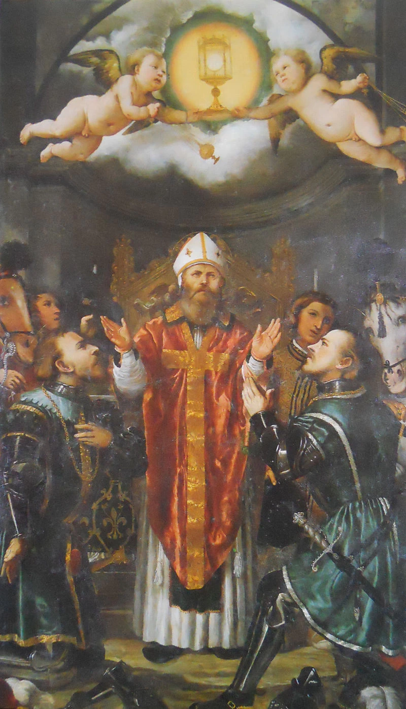Il Romanino 206 Stendardo processionale del Santissimo Sacramento 1