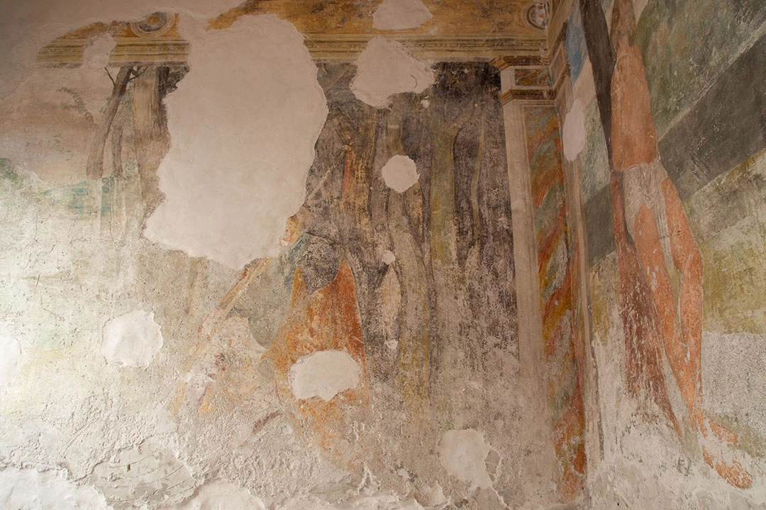 Il Romanino 420 Monte Isola, Oratorio di S. Rocco dettaglio 2