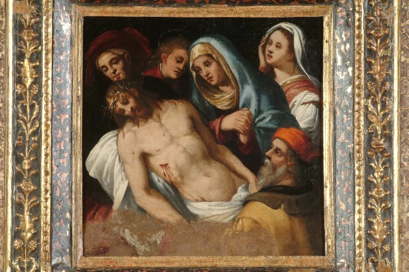Il Romanino 480 Compianto sul corpo di Cristo attribuito