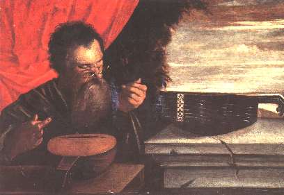 25-Vecchio con liuto-Dauerleihgabe des Wilhelm Lehmbruck Museums, Duisberg