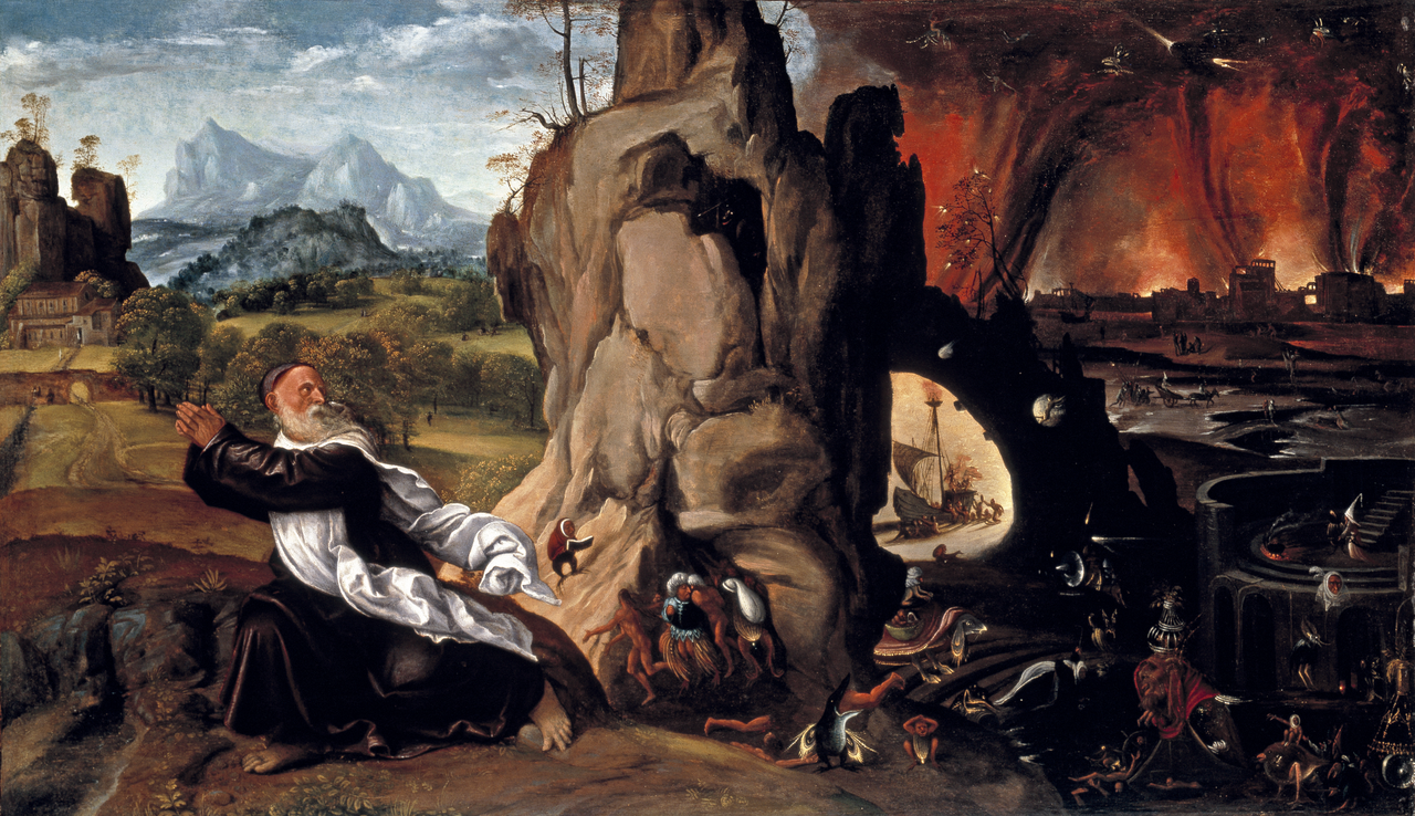 38-Il tormento di sant'Antonio-Timken Museum