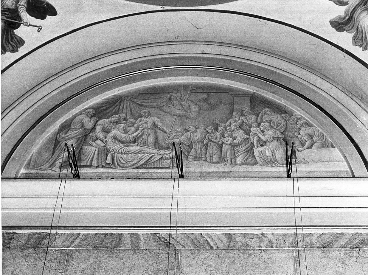 Giuseppe Teosa 49 la morte di San Vigilio Iseo, Brescia