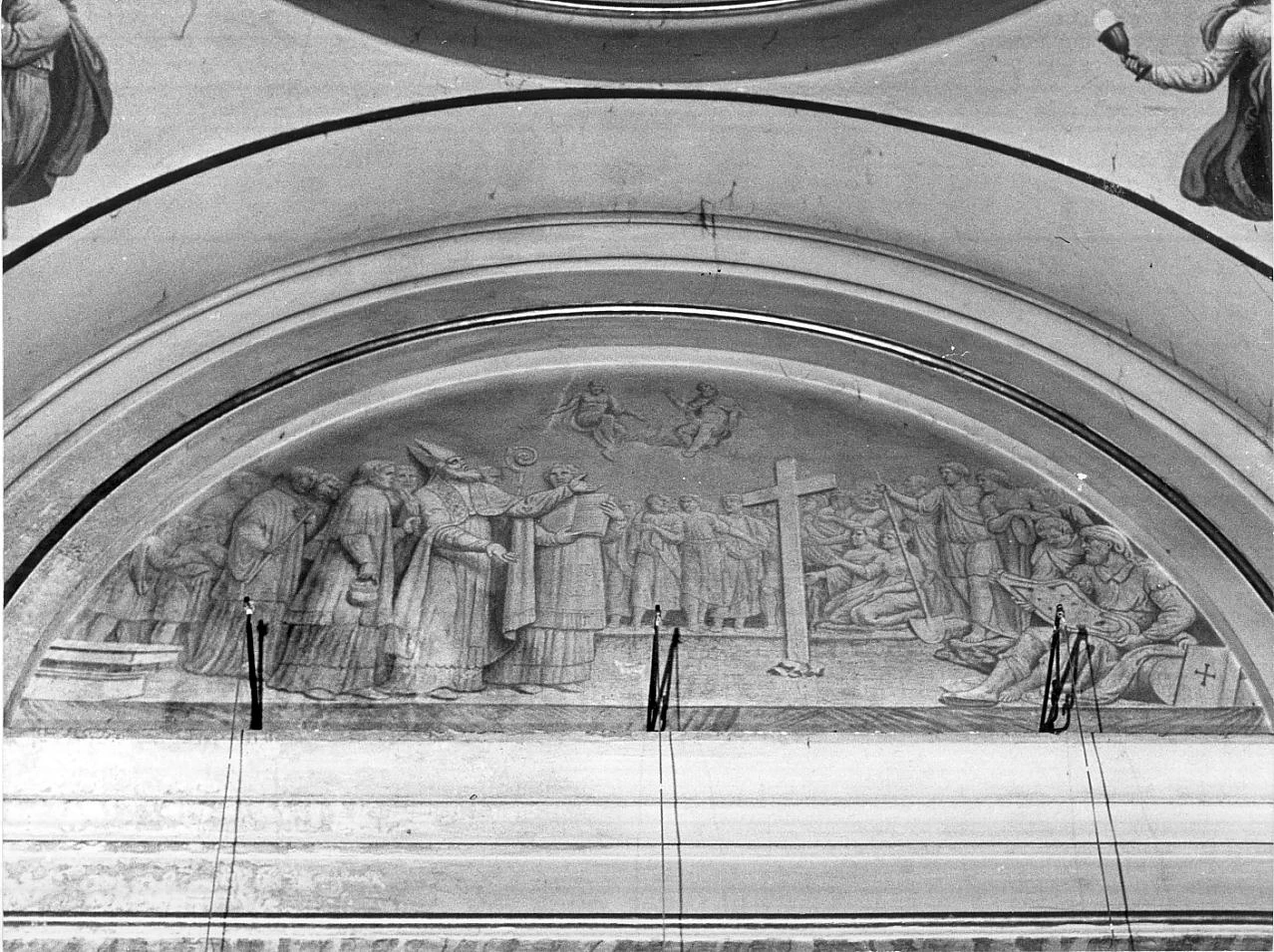 Giuseppe Teosa 52 la predicazione di San Vigilio Iseo, Brescia