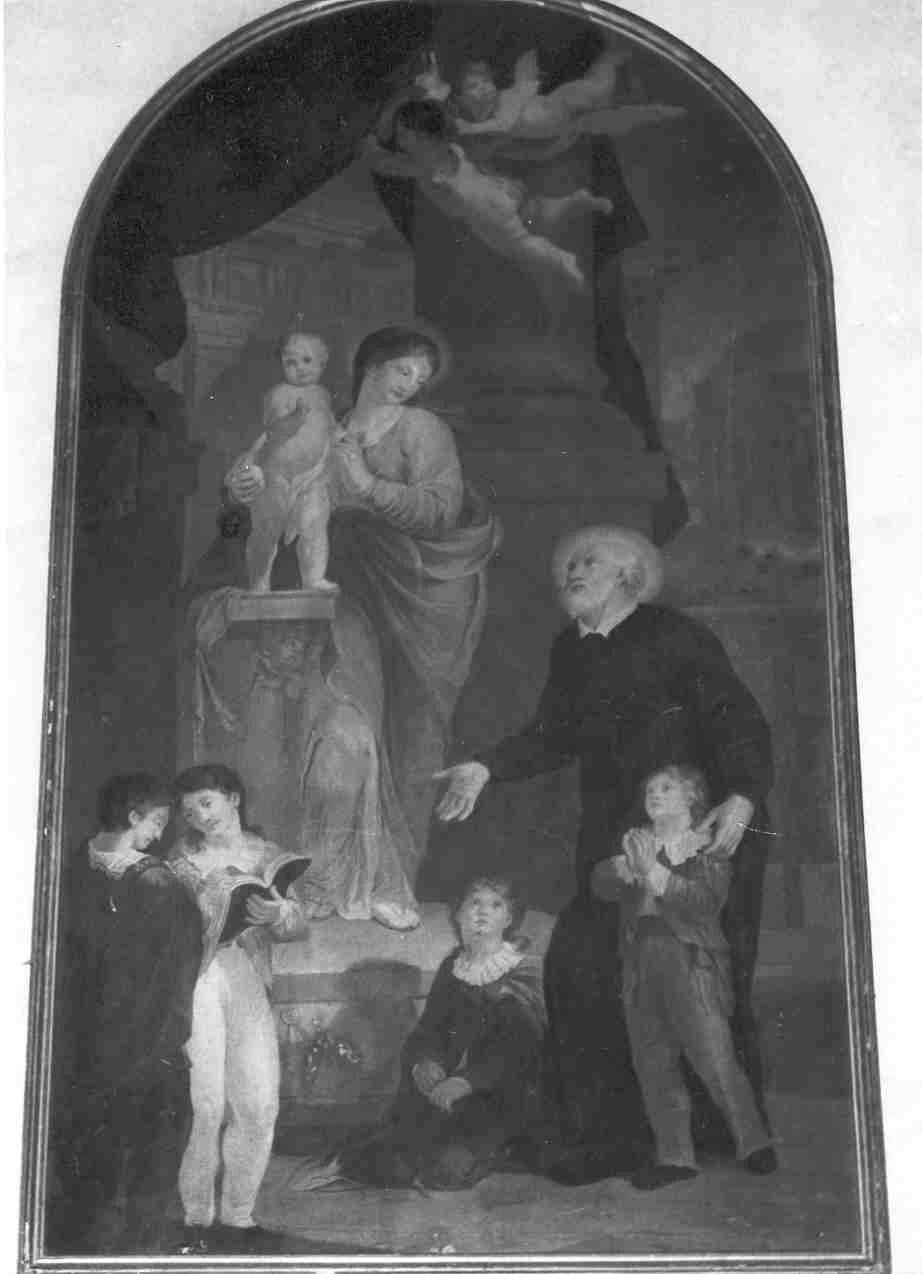 Giuseppe Teosa 92 San Filippo Neri e i fanciulli Brescia