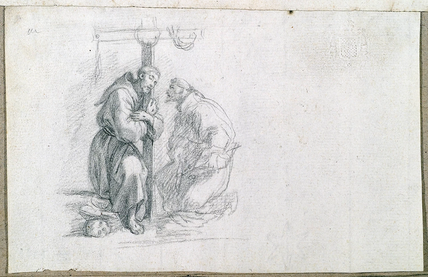 Giuseppe Teosa 93 San FRancesco d'Assisi Istituto Centrale per la Grafica