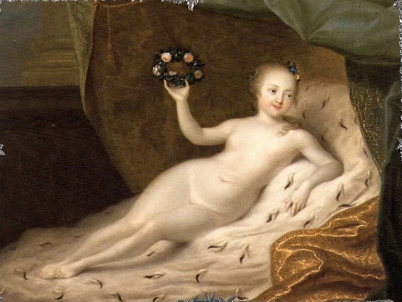 1684 Louis Caravaque Elisabetta di Russia come dea Hermitage, San Pietroburgo