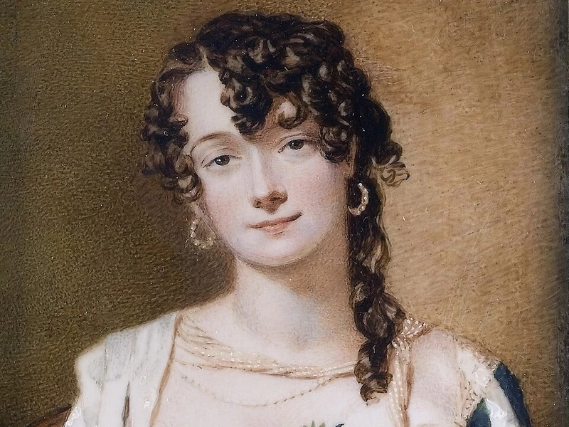 1780 Alfred Edward Chalon Frances Stuart, viscontessa Sandon
