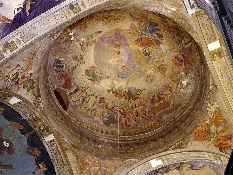 1655 Giovanni Battista Ghirardini Cupola della chiesa di Nevers