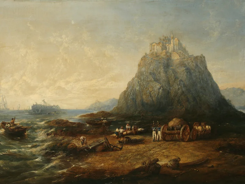 1825 William Wood Deane Monte di San Michele