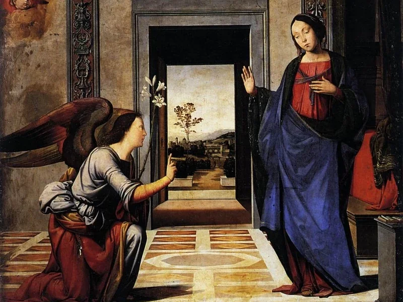1472 Fra Bartolomeo, Baccio della Porta Annunciazione Santa Maria Assunta, Duomo, Volterra