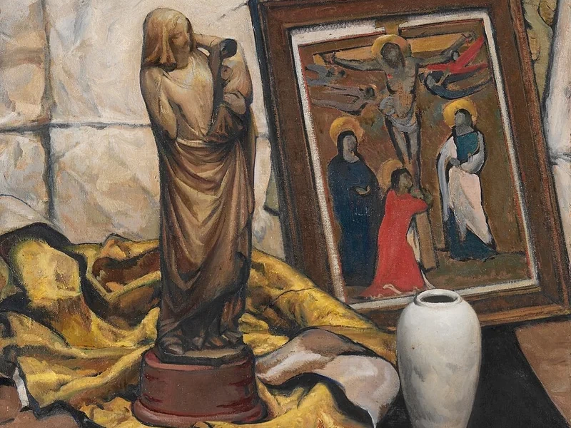 1869 Henry George Keller La Madonna d'Avorio Museo d'Arte di Cleveland