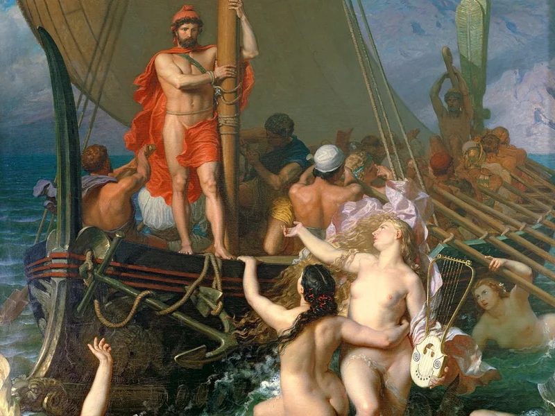 1827 Léon Belly Ulisse e le sirene Musée de l'hôtel Sandelin, Saint Omer