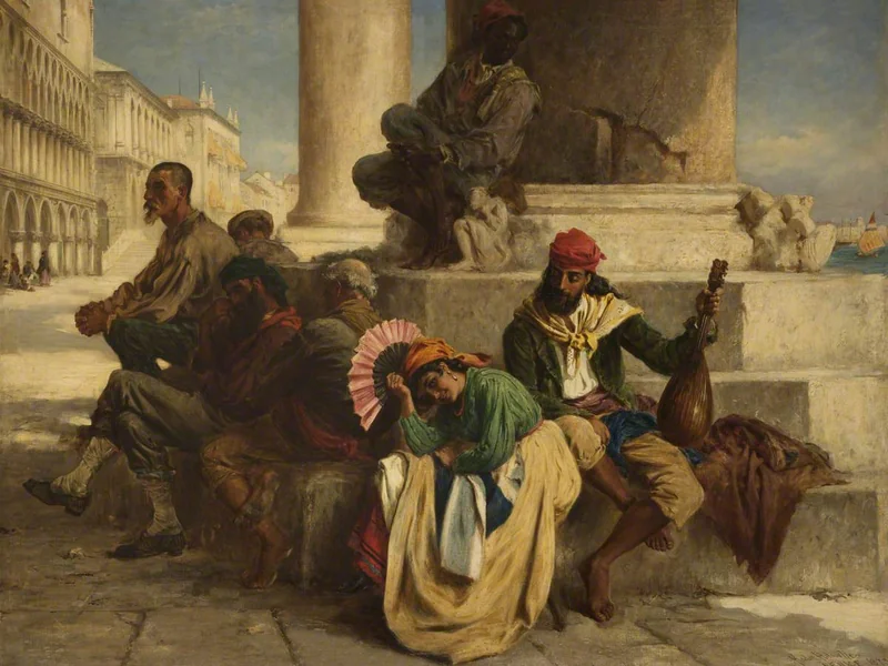 1831 John Keeley Haswell Sotto il Leone di San Marco