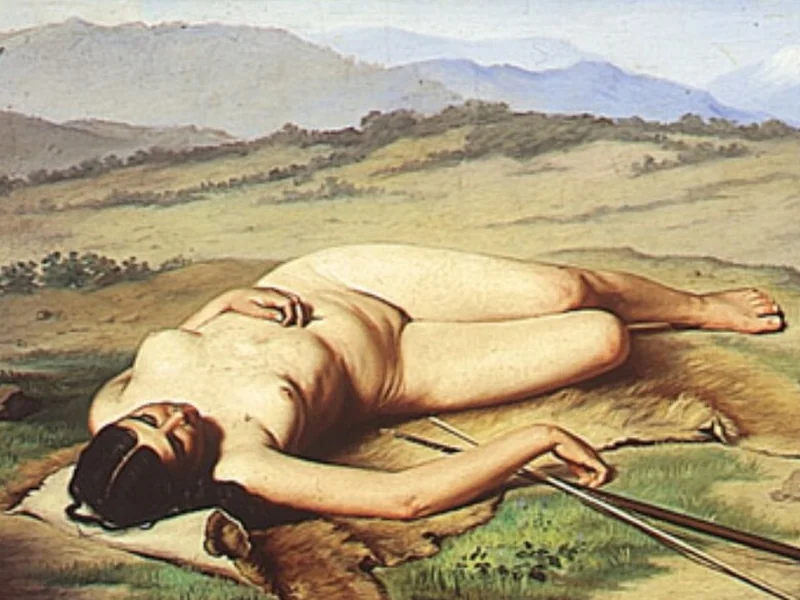 1824 Felipe Santiago Gutiérrez La cacciatrice delle Ande