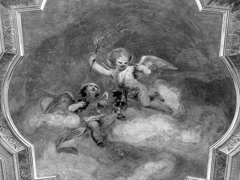 1691 Gioseffo Orsoni Angeli e motivi decorativi fitomorfi Santuario di S. Maria della Pioggia, Bologna