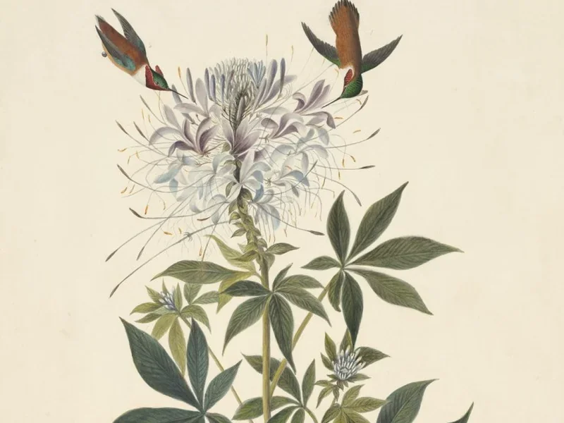 1796 Maria Martin Decorazioni floreali