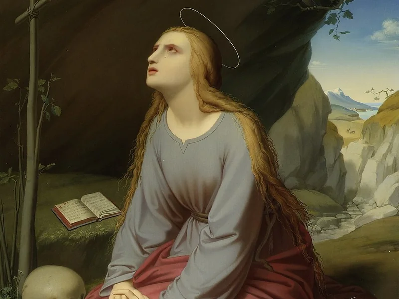 1800 Gebhard Flatz Maria Maddalena Kunsthistorisches Museum, Vienna