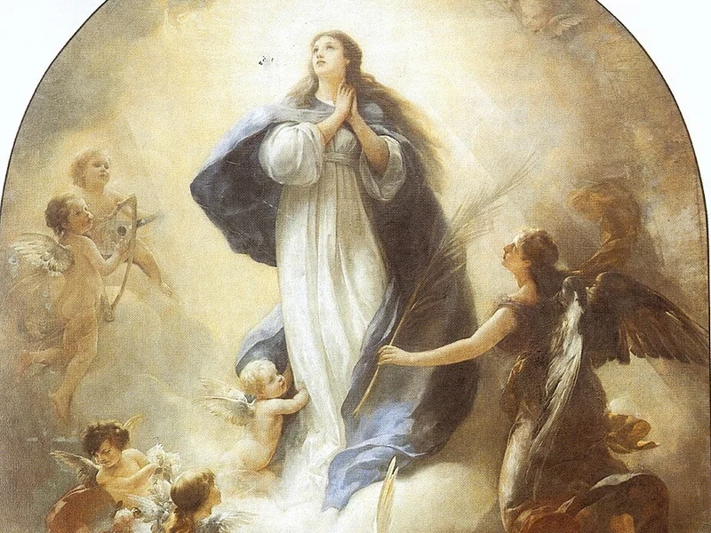 1845 Ludwig von Löfftz L'ascensione di Maria
