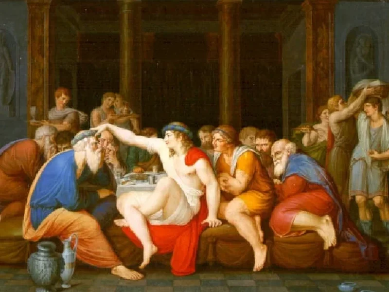 1767 Giovanni Battista Gigola Simposio di Platone Musei Civici Santa Giulia, Brescia