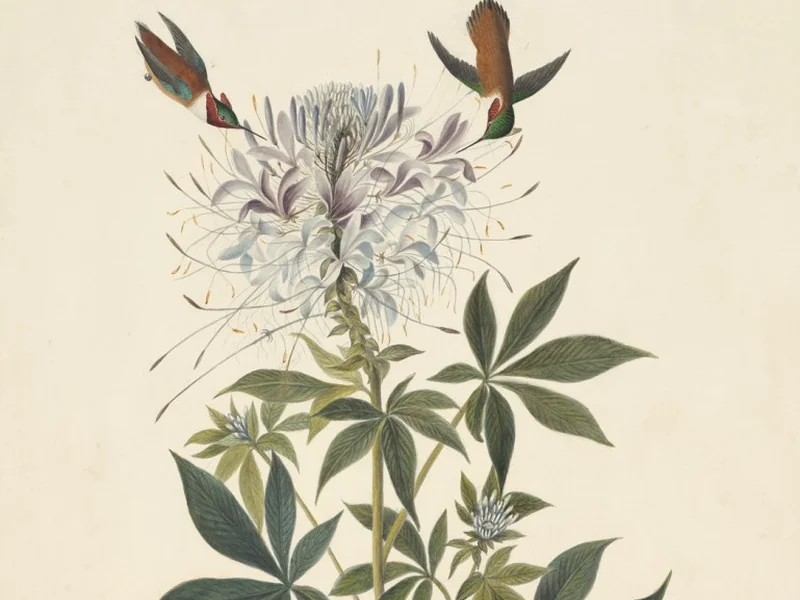 1796 Maria Martin Decorazioni floreali